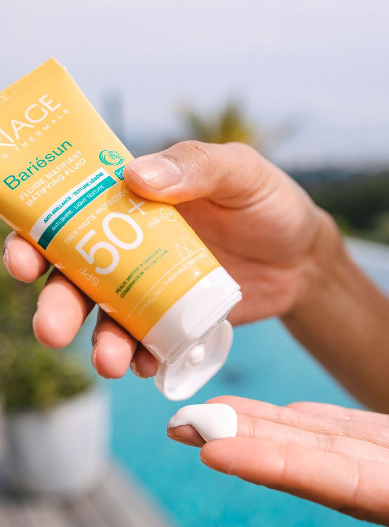 Protector Solar Bariésun Fluido Matificante SPF50+ 50ml Uriage-1