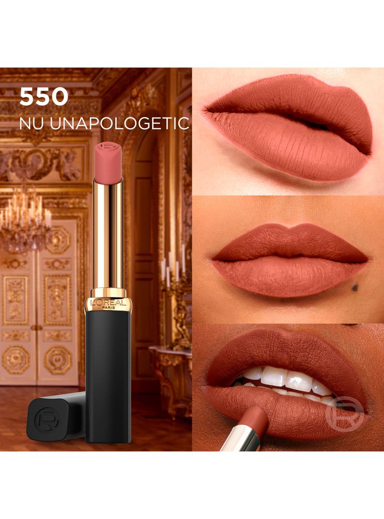 Labial Color Riche Intense Volume Matte 550 Le Nude Unapologetic 2.1 ml-1