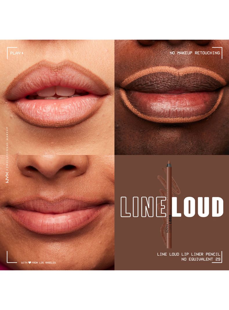 Lapiz Delineador De Labios NYX Professional Makeup Line Loud Lip Liner No Equivalent 1.2 g-2