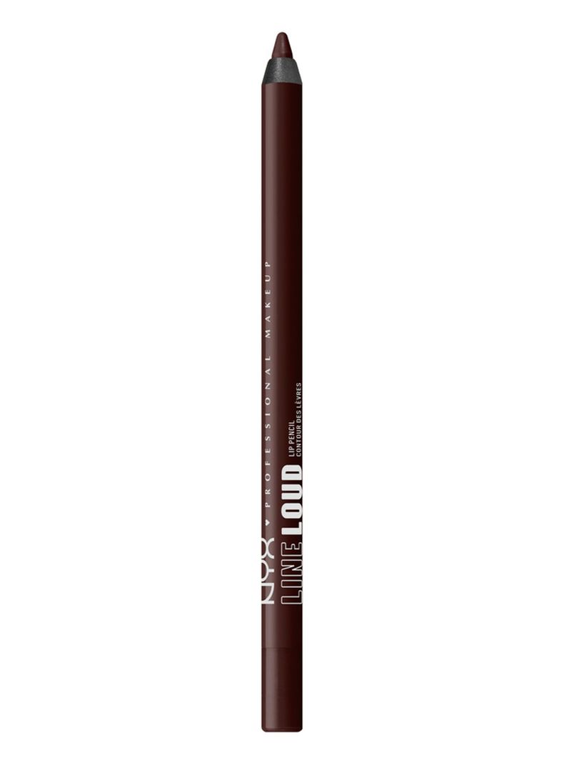 Lápiz Delineador de Labios NYX Professional Makeup Line Loud Lip Liner No Wine Ing 1.2 g