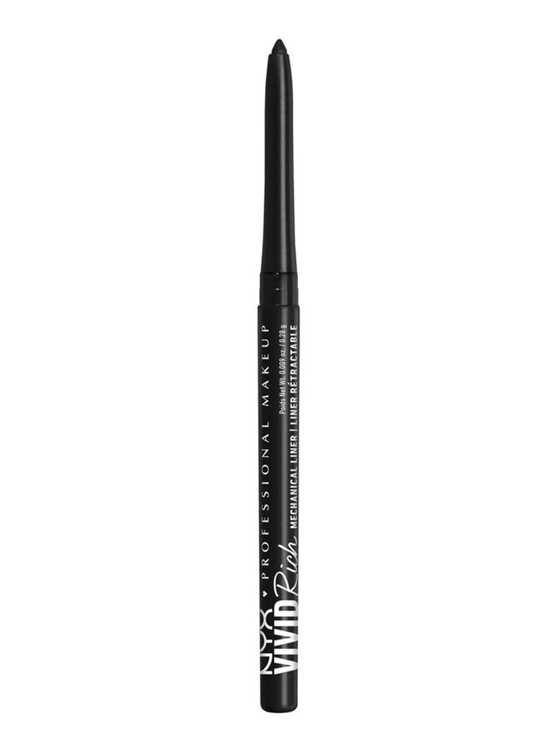 Delineador de Ojos NYX PMU Vivid Rich Mechanical Pencil Always Onyx 0.28g-0