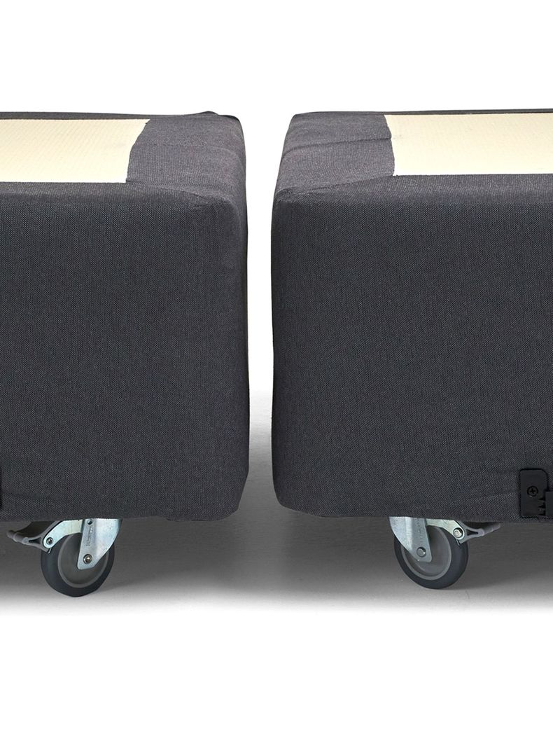 Cama Americana Hybrida 2 Plazas Base Dividida 150 x 190 cm-3