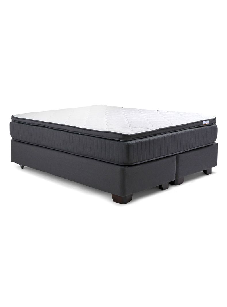 Cama Americana Hybrida 2 Plazas Plus Base Dividida 150 x 200 cm-1
