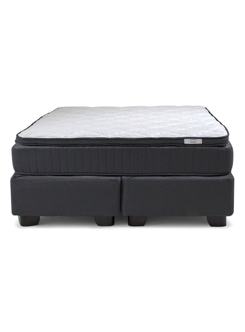 Cama Americana Hybrida 2 Plazas Plus Base Dividida 150 x 200 cm-0