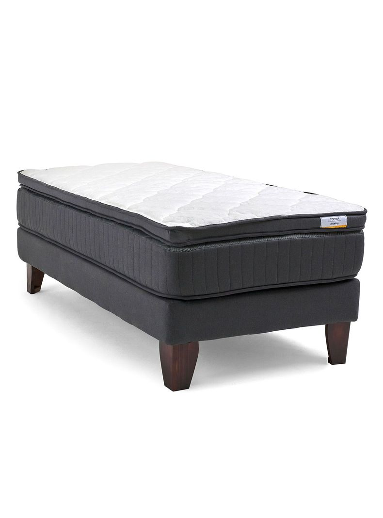 Cama Europea Hybrida Base Normal 1 Plaza-0
