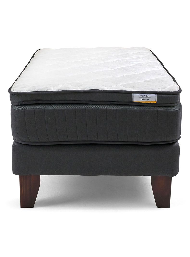Cama Europea Hybrida Base Normal 1 Plaza-1