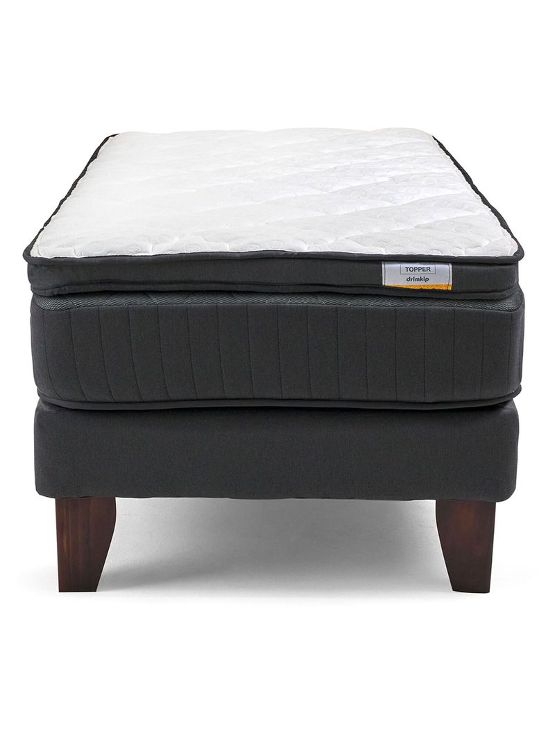 Cama Europea Hybrida Base Normal 1 Plaza Plus-1
