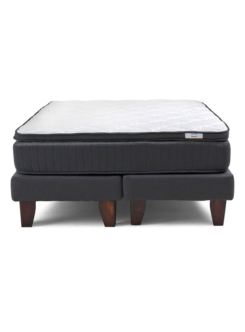 Cama Europea Hybrida Base Dividida King-0