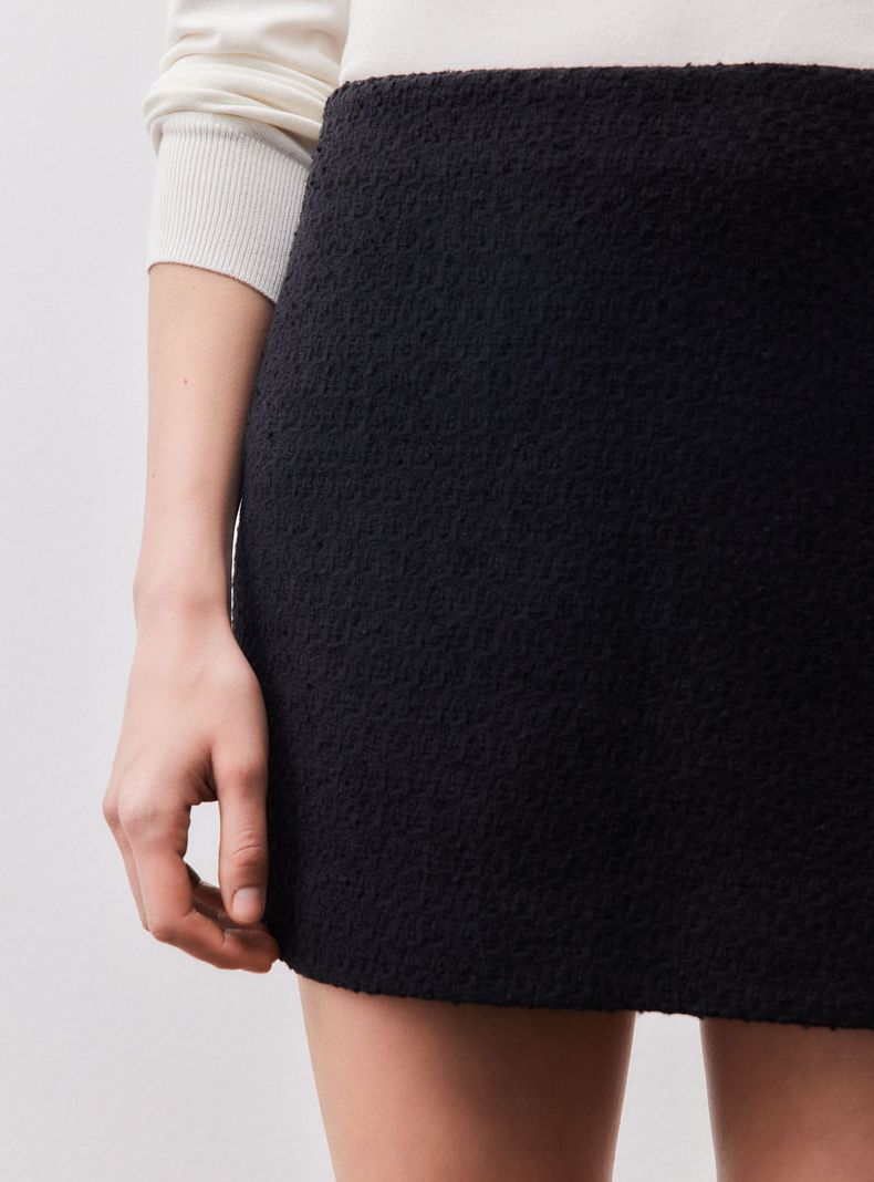 Falda Mini Textura Tweed-3