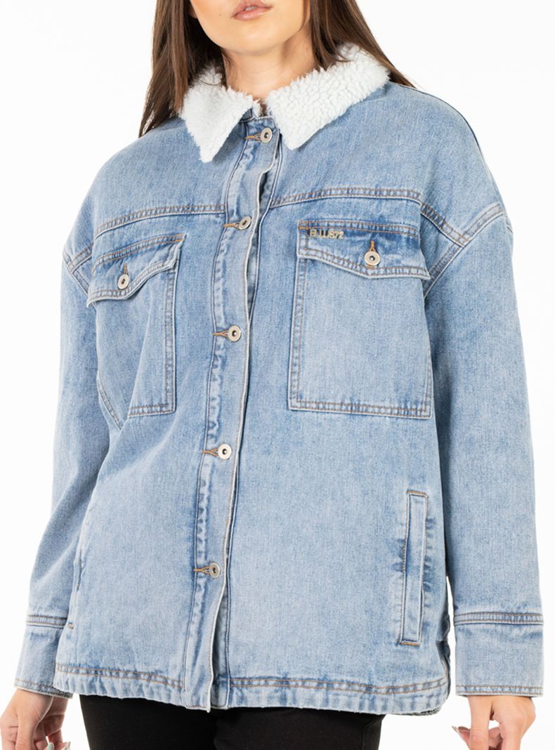 Chaqueta Trucker Long Look Light