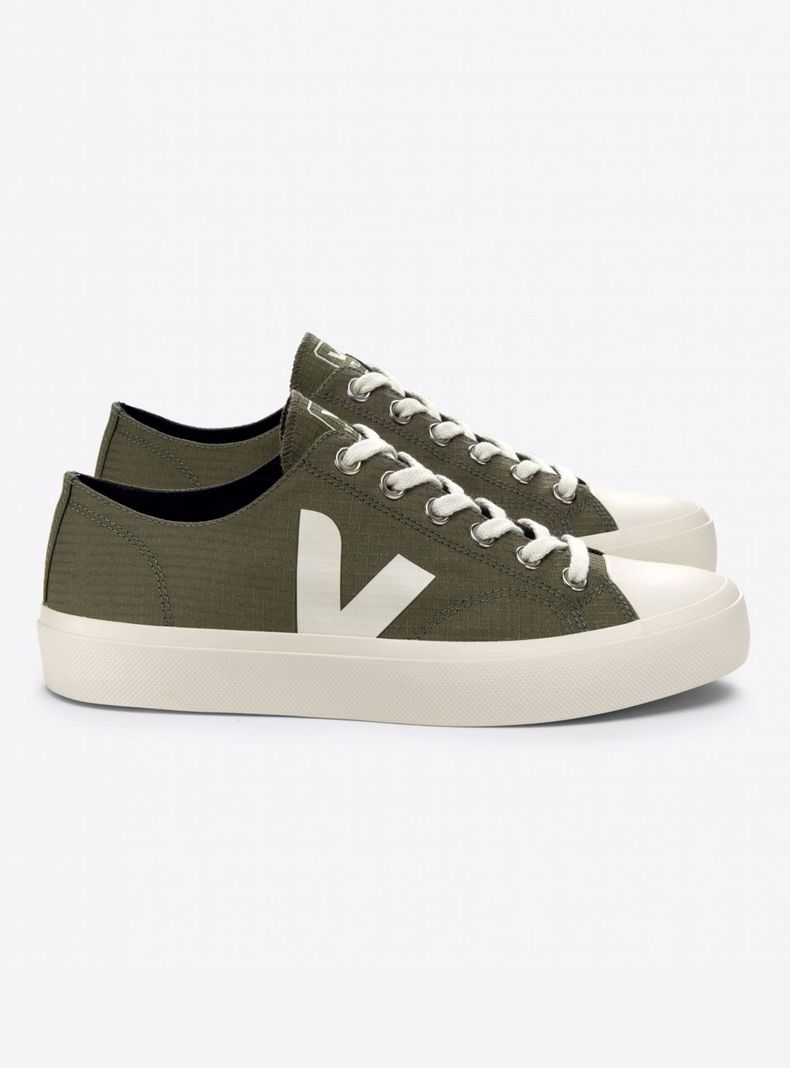 Zapatilla Urbana Ripstop Kaki Wata Ii Low Mujer-0