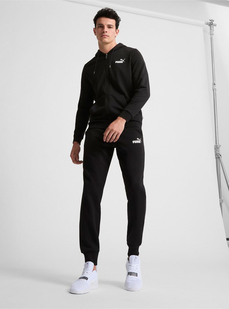 Pantalón ESS Logo FL cl Negro Hombre-5