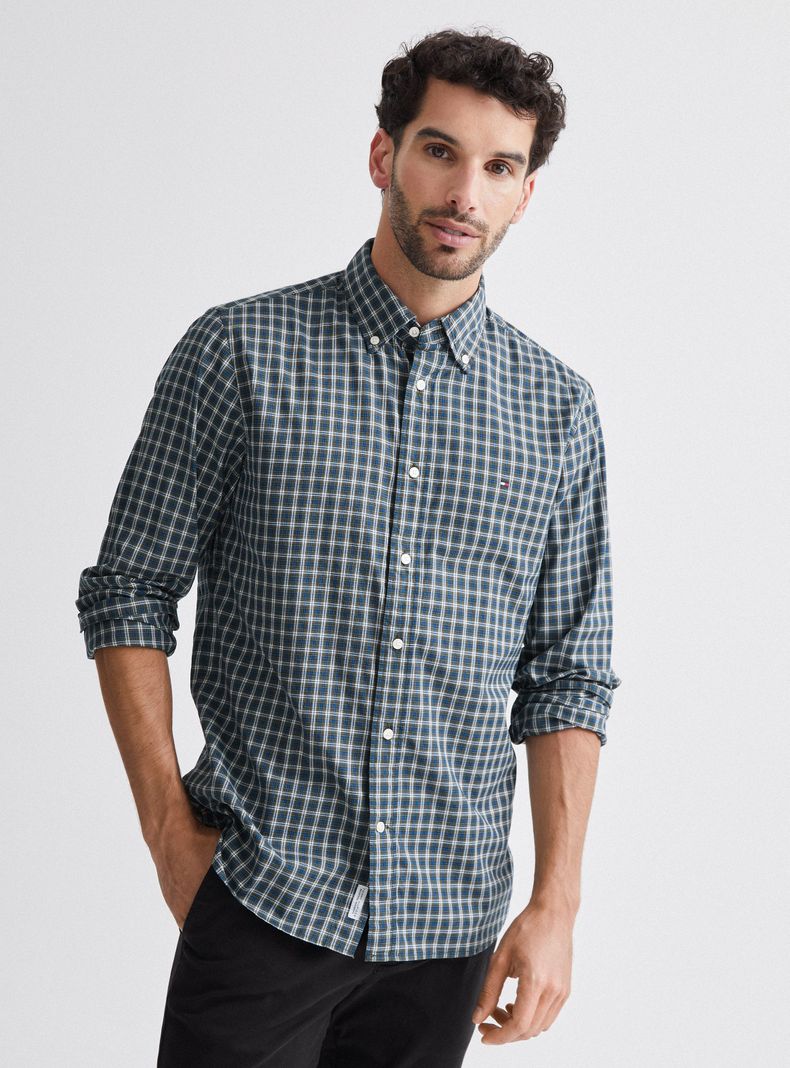 Camisa Ml Regular Fit Geométrico