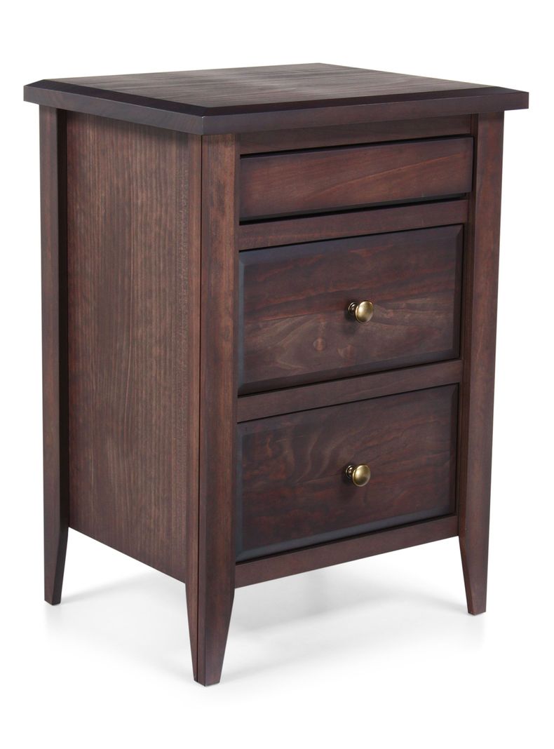 Set Muebles Respaldo King + Velador Brera Marrón-3