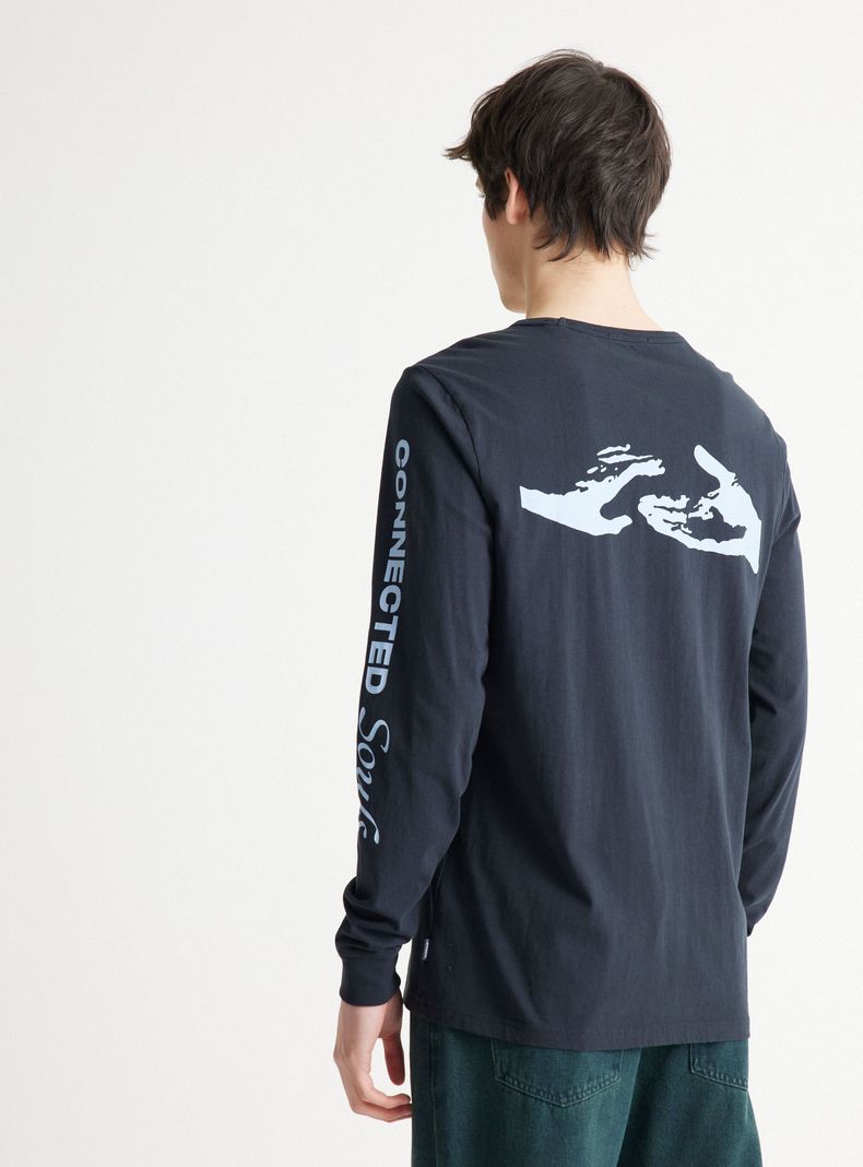 Polera Mangal Larga Print Connected-1