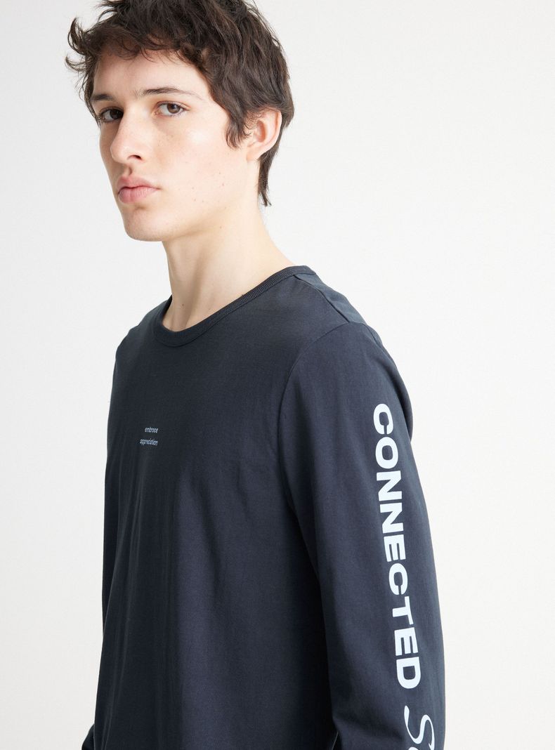 Polera Mangal Larga Print Connected-0