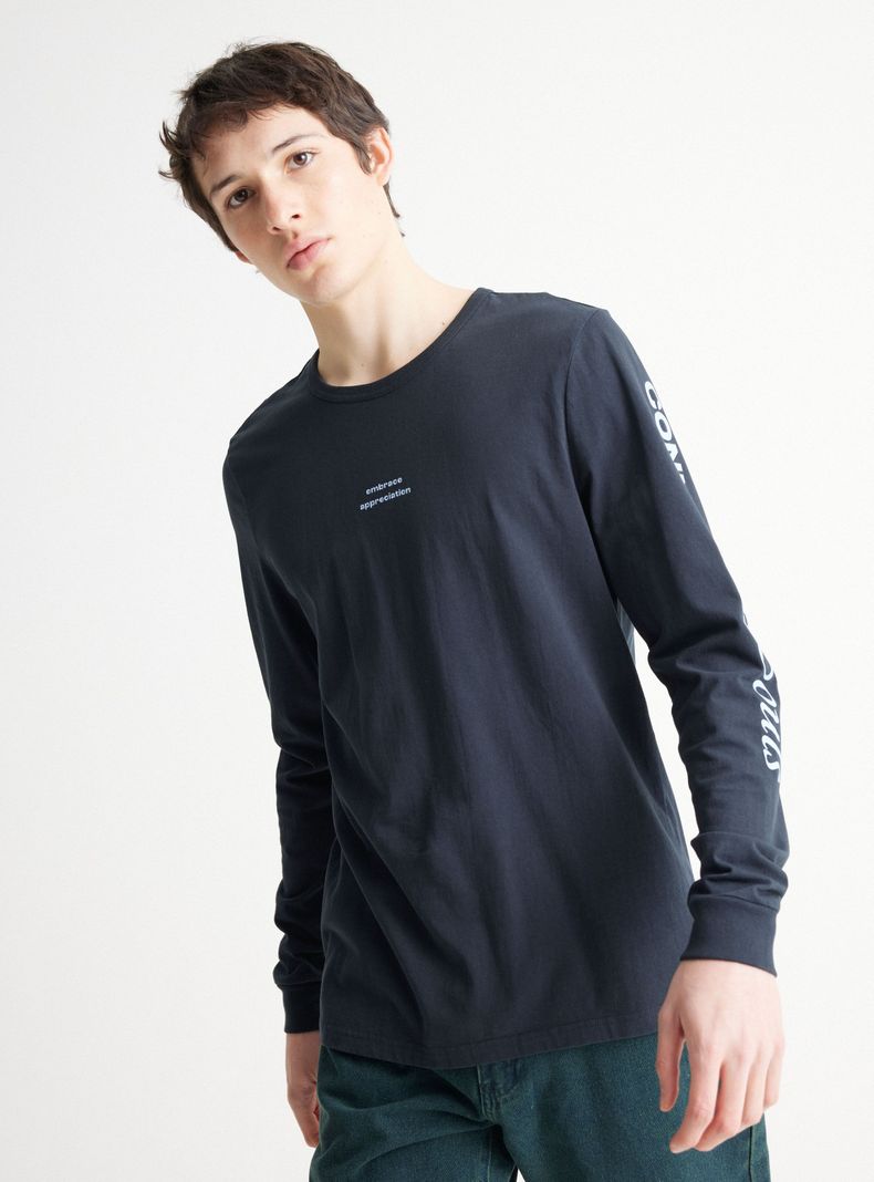 Polera Mangal Larga Print Connected-2