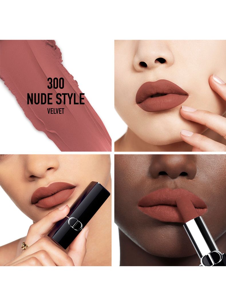 Dior Rouge Barra de Labios Tono 300 Nude Style 3.50 g-2