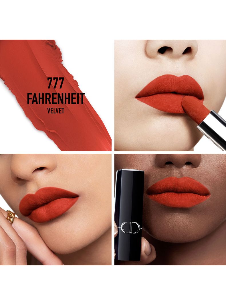 Dior Rouge Barra de Labios Tono 777 Fahrenheit 3.50 g-3