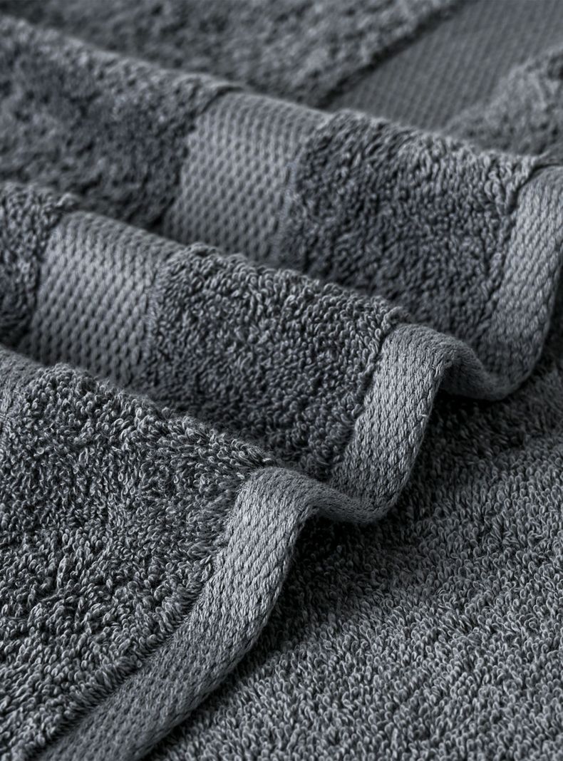 Toalla de Manos Gris 50x90 cm 500 g-2