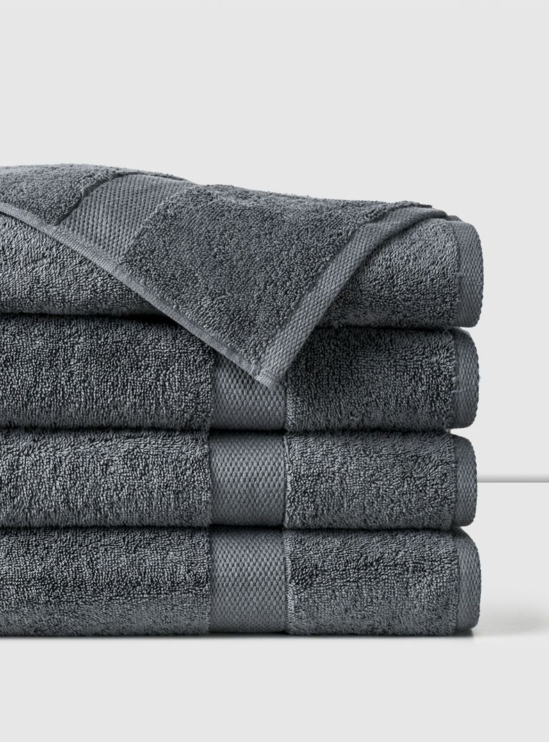 Toalla de Manos Gris 50x90 cm 500 g-1