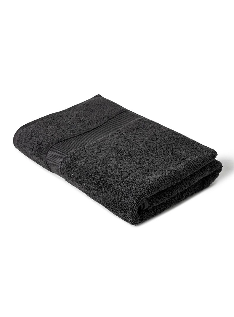 Toalla de Manos Negro 50x90 cm 500 g-0