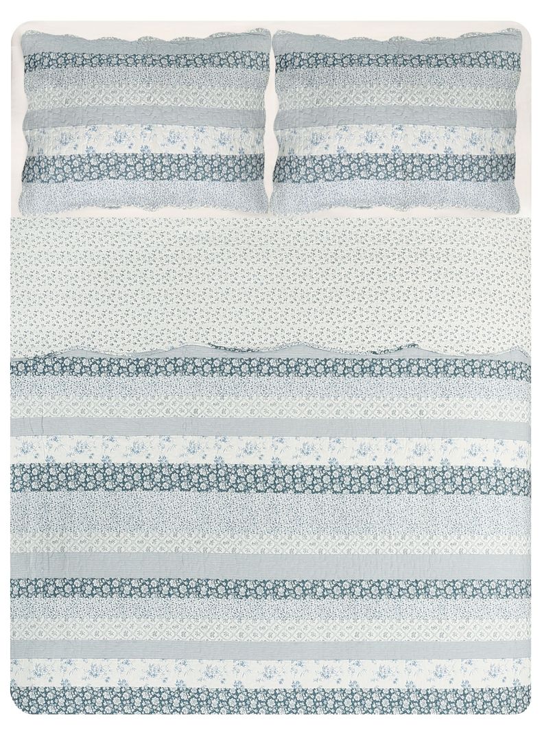 Quilt King Ruffles Flor-3