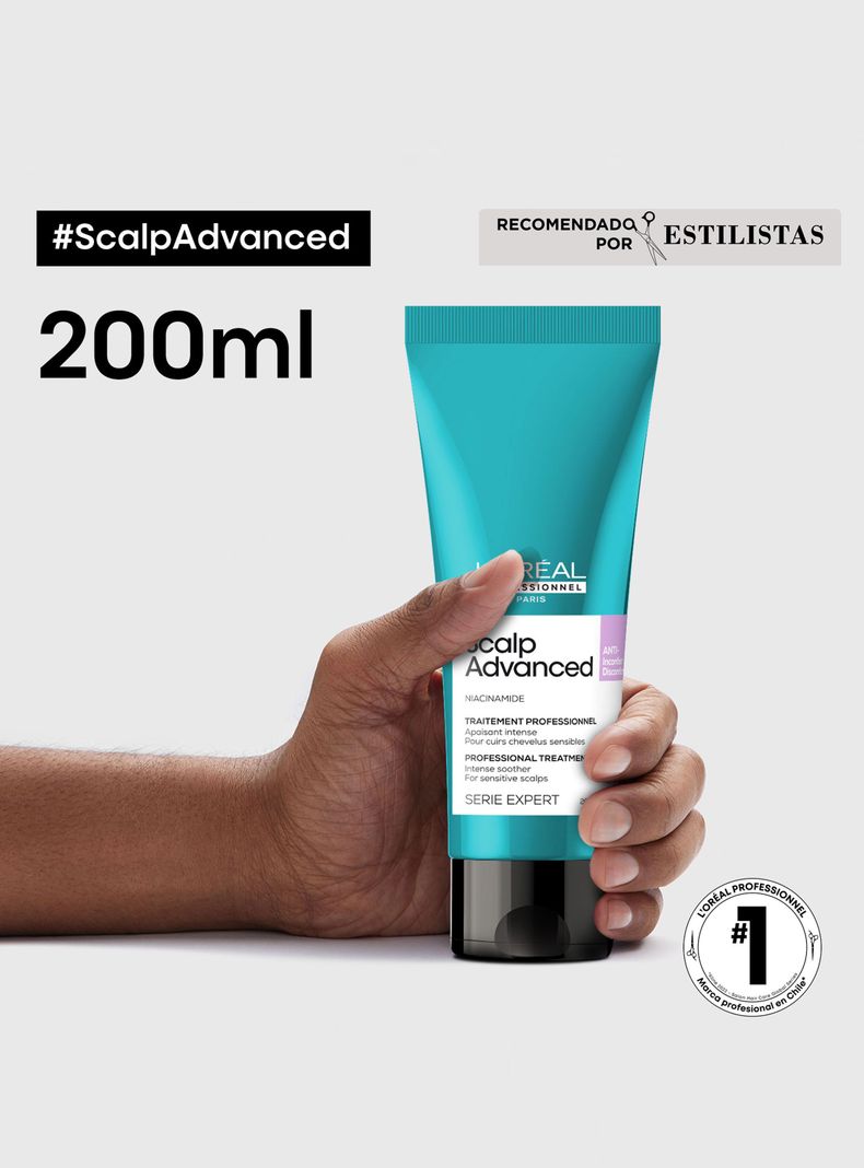 Tratamiento con Niacinamida Anti-irritacion Cuero Cabelludo Irritado 200 ml L'Oréal Professionnel-1