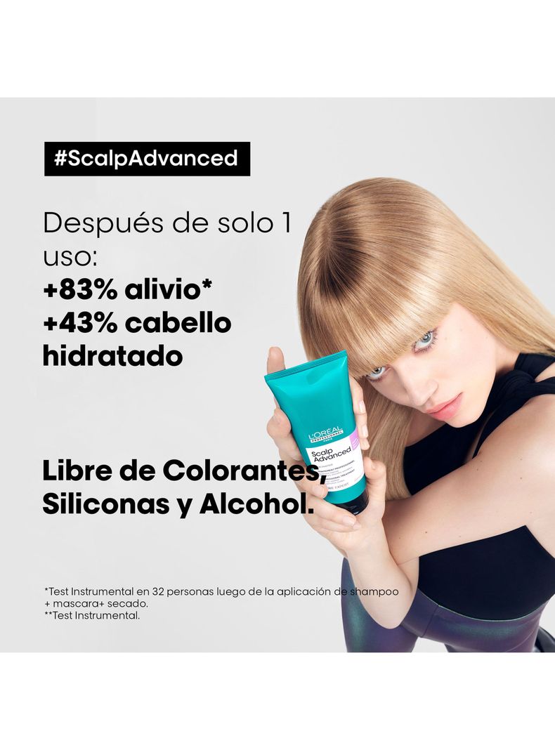 Tratamiento con Niacinamida Anti-irritacion Cuero Cabelludo Irritado 200 ml L'Oréal Professionnel-2