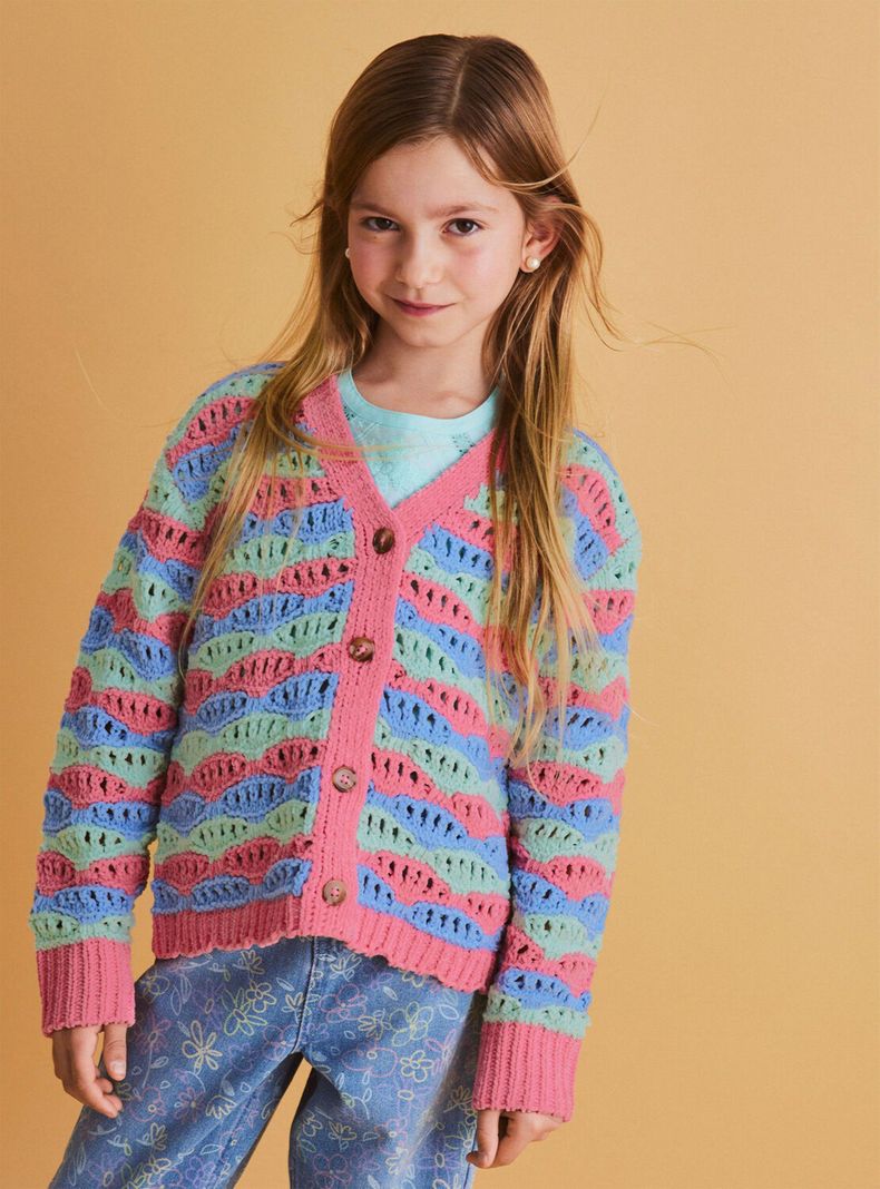 Chaleco Diseño Tipo Crochet