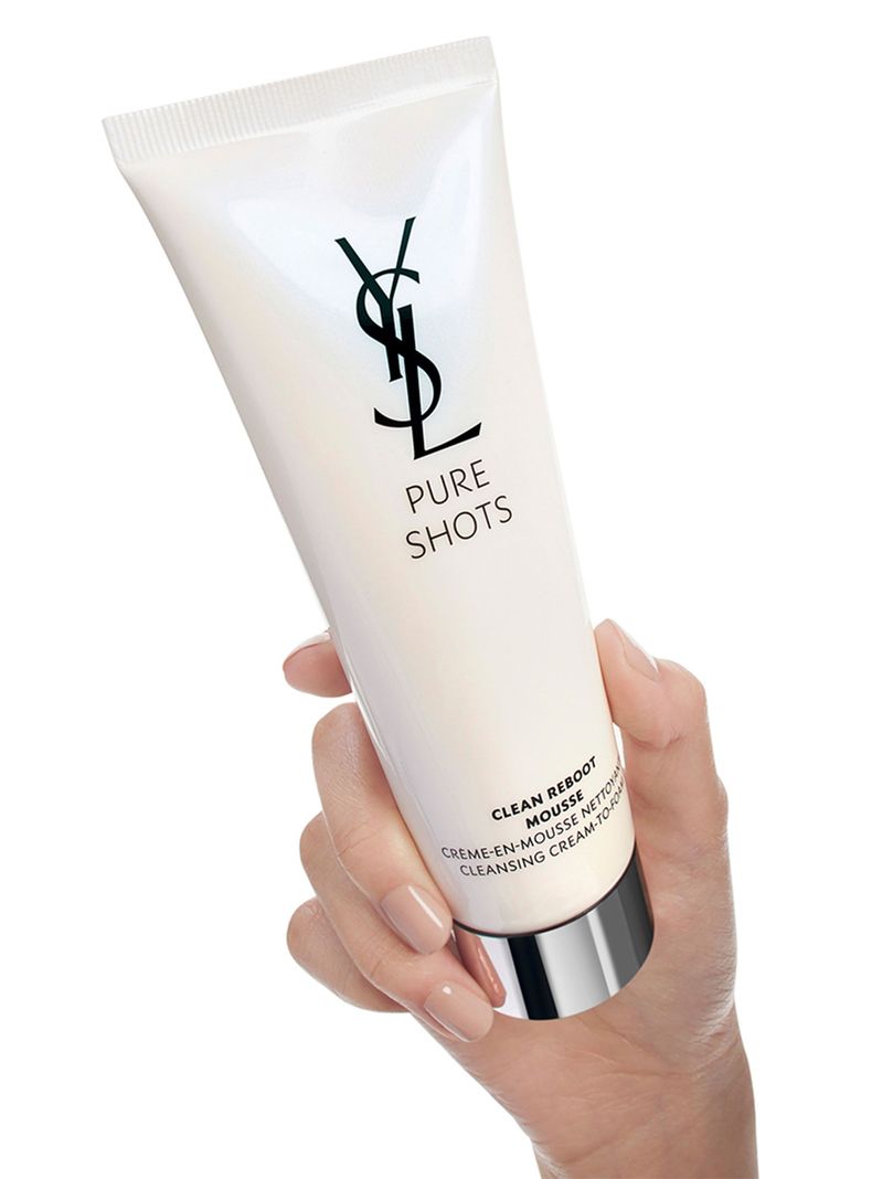Limpiador Pure Shots Clean Reboot Mousse 125 ml Yves Saint Laurent-4