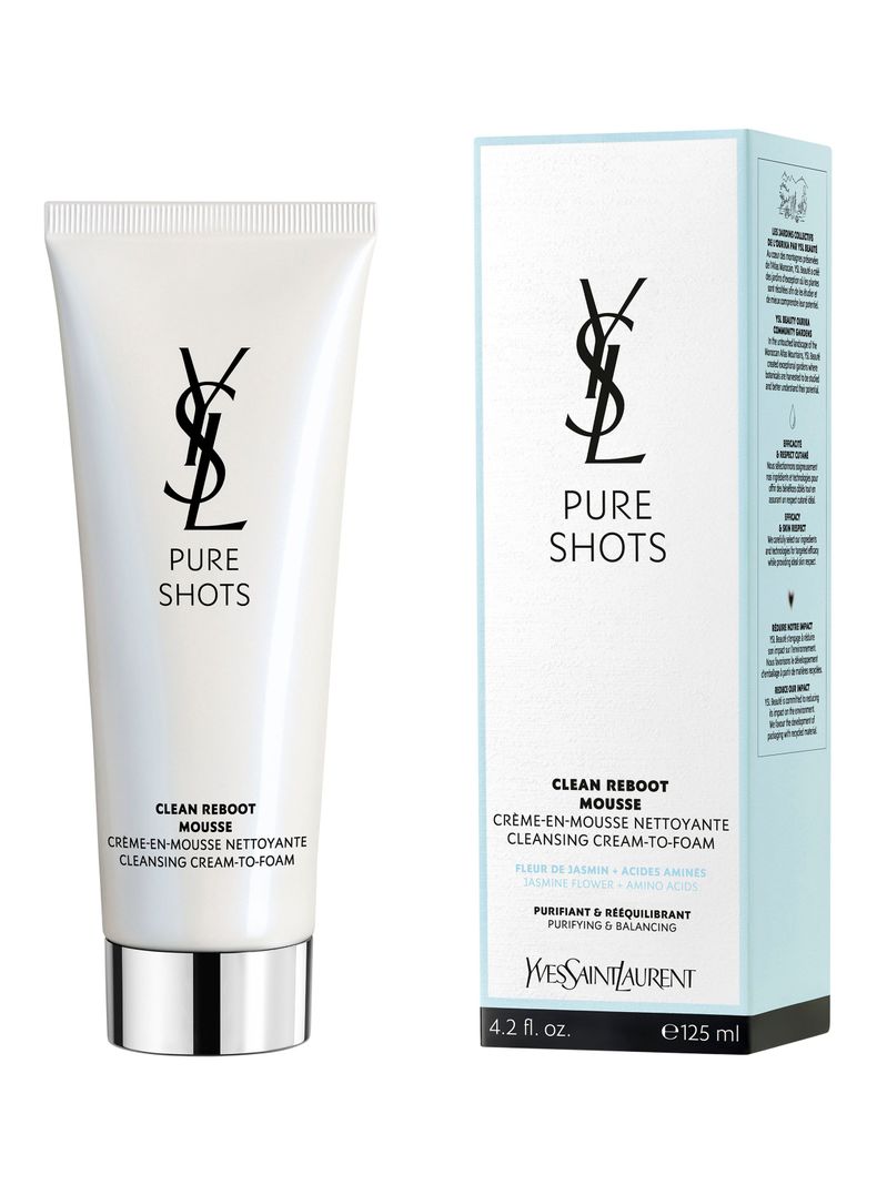 Limpiador Pure Shots Clean Reboot Mousse 125 ml Yves Saint Laurent-1