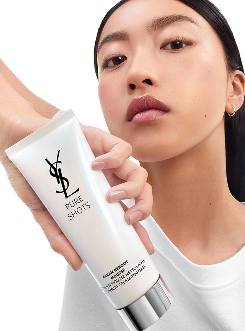 Limpiador Pure Shots Clean Reboot Mousse 125 ml Yves Saint Laurent-3