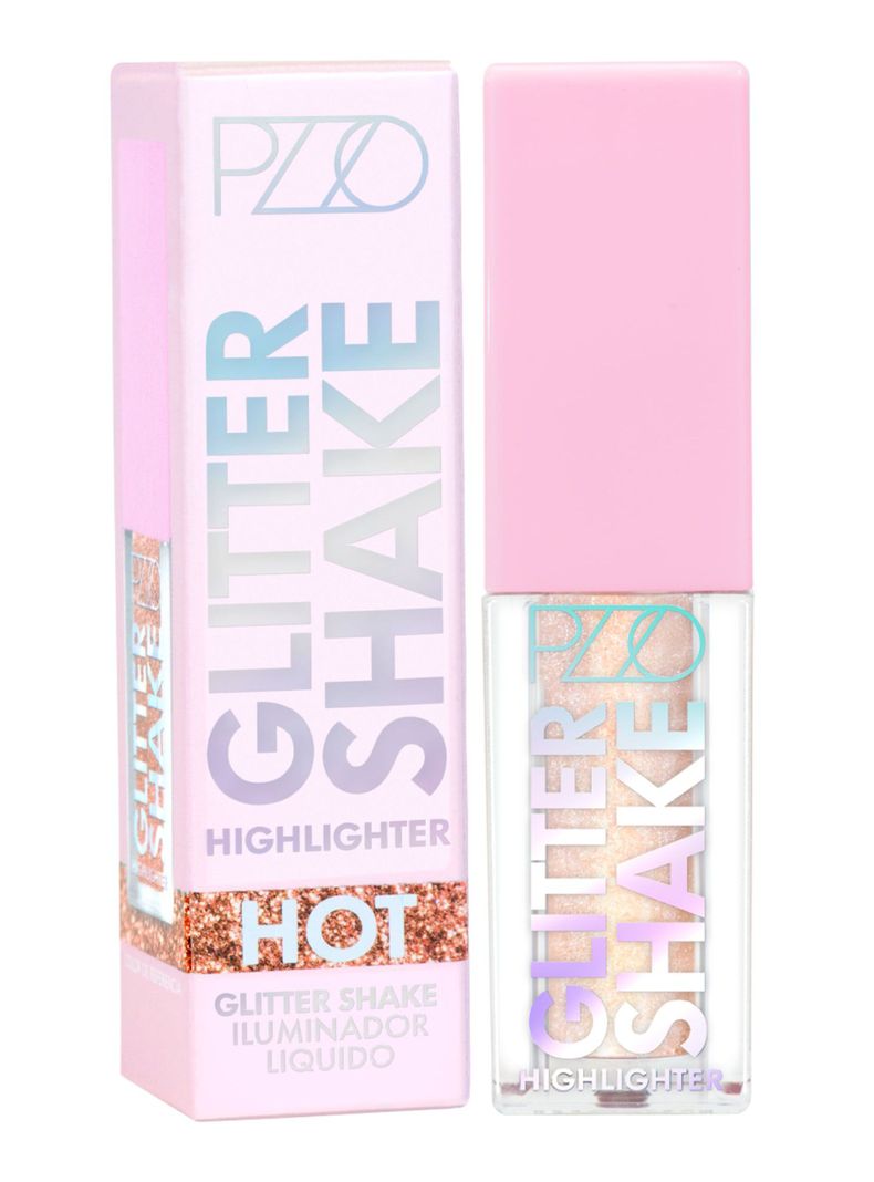 Glitter Shake Liquid Highlighter Hot Glow Fest 2 ml-1