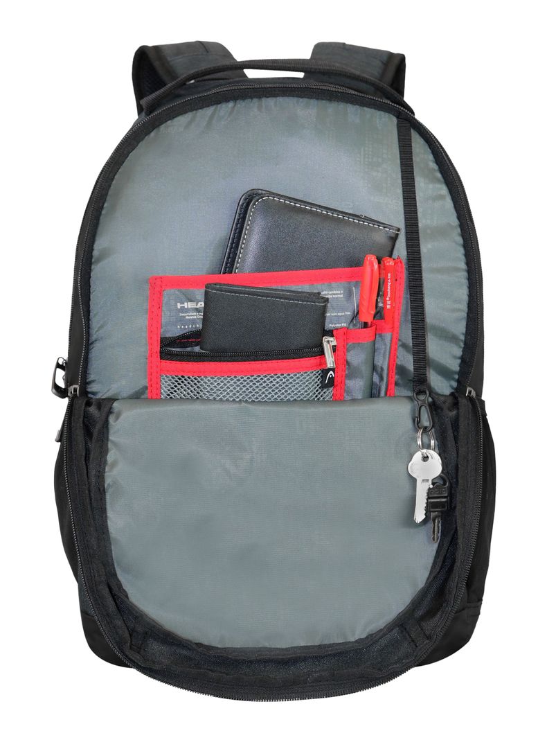 Mochila Portalaptop Melange Gris Oscuro-2