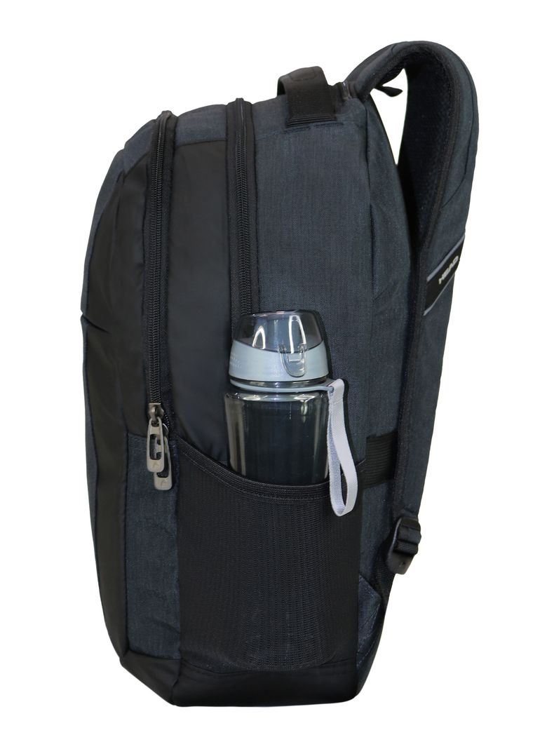Mochila Portalaptop Melange Gris Oscuro-4