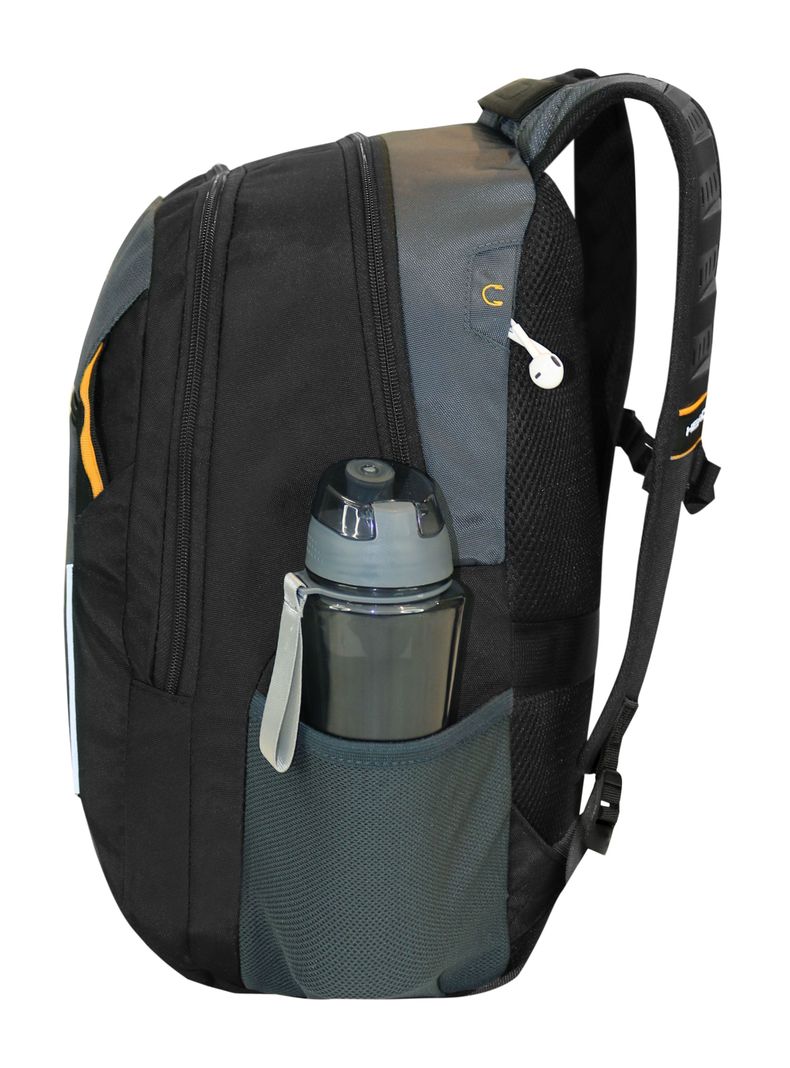 Mochila Notebook 31L Crosstreck Negro Gris-3