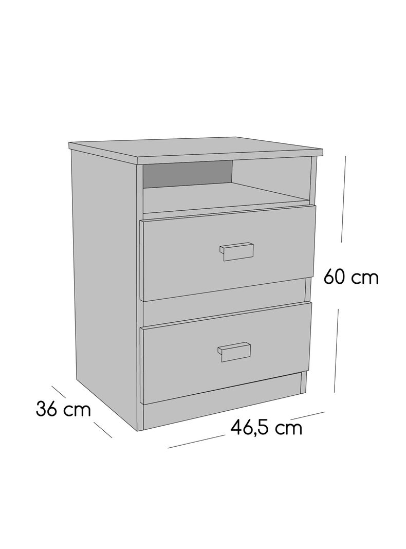 Cama Europea Bamboo 1.5 Plazas + Set Alicante + Textil-2
