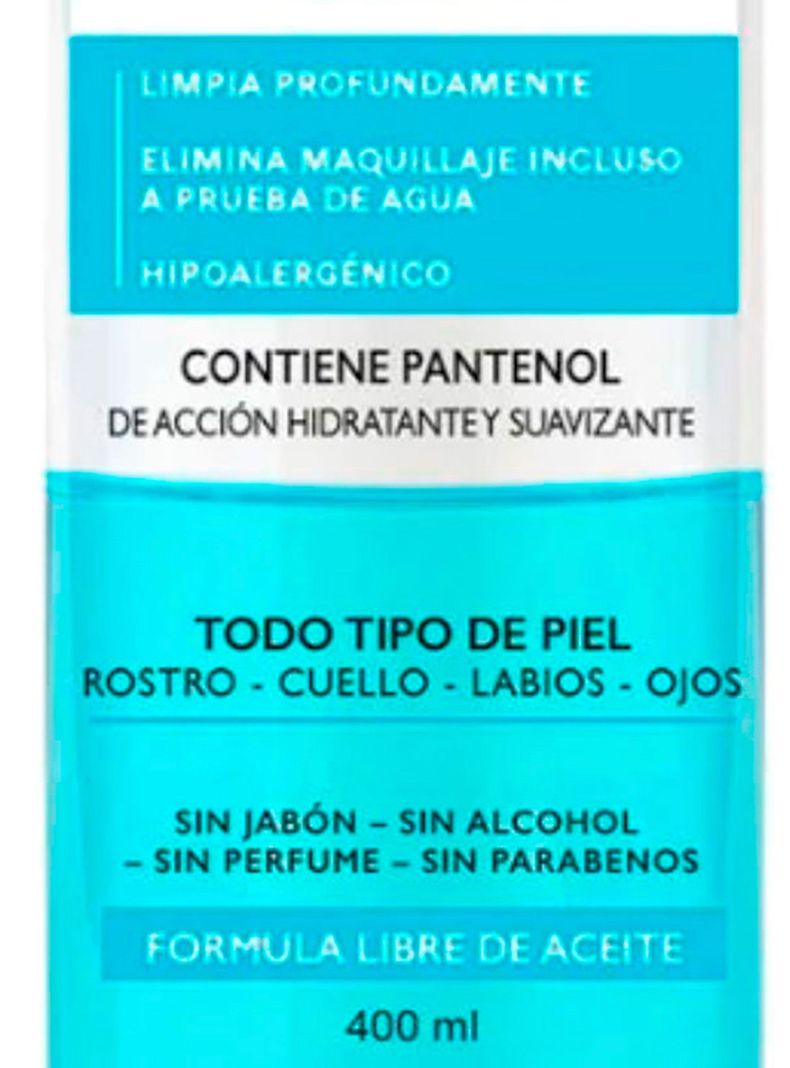 Agua Micelar Bifasica 400 ml-1