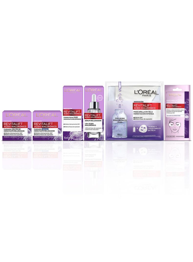 Crema Dermo Expertise L'Oréal Paris Revitalift Acido Hialuronico Noche 50 ml-5