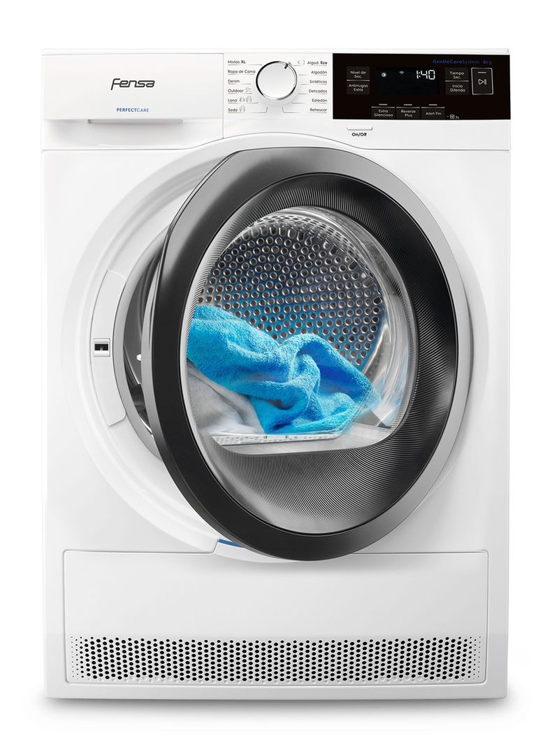 Secadora Carga Frontal Bomba de Calor Kg Europe 8D Blanca