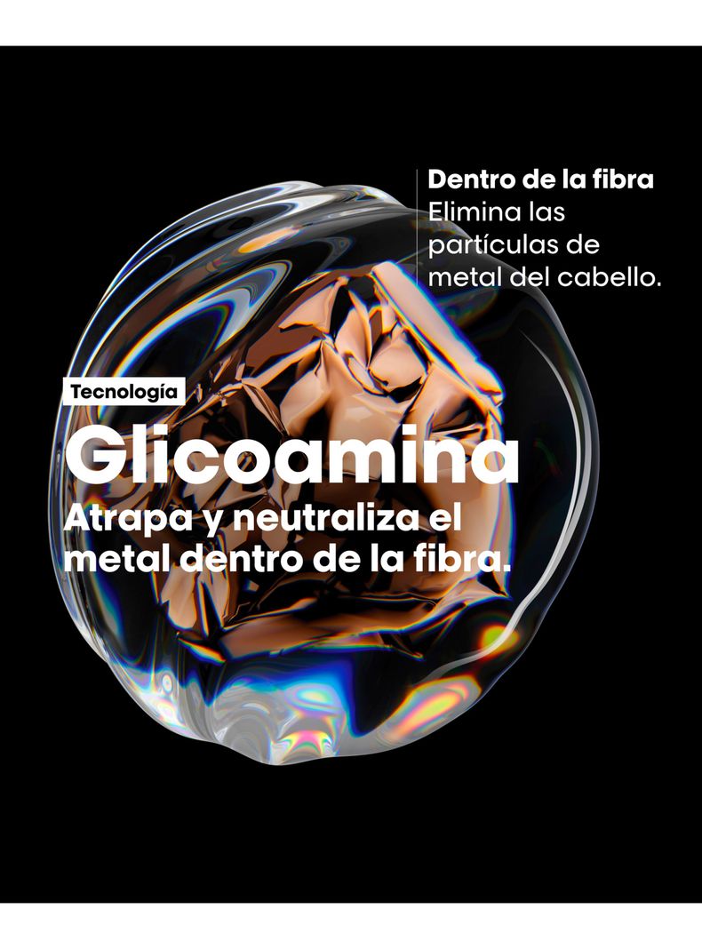 Máscara Suavidad y Brillo Cabello Dañado y con Color Metal Detox 250 ml-5