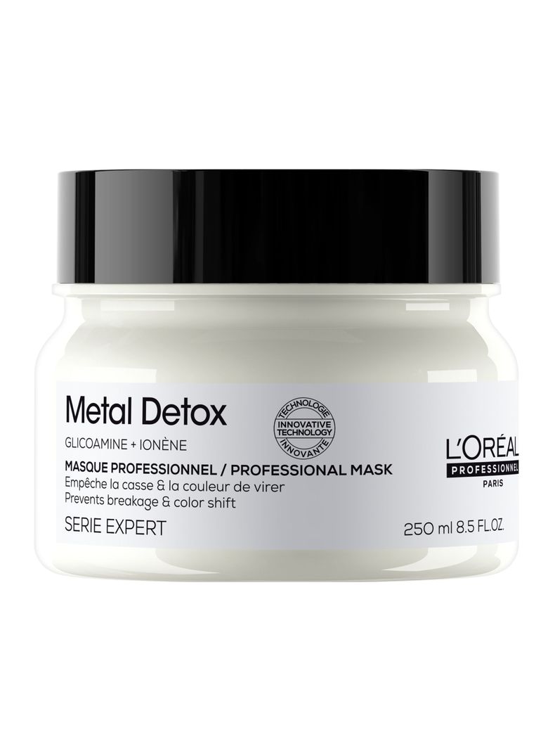 Máscara Suavidad y Brillo Cabello Dañado y con Color Metal Detox 250 ml-0