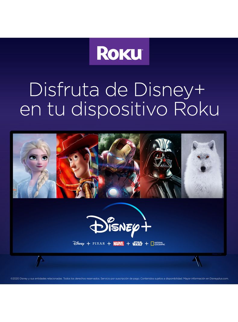 Streaming Roku Stick+ HD 4K y HDR-5