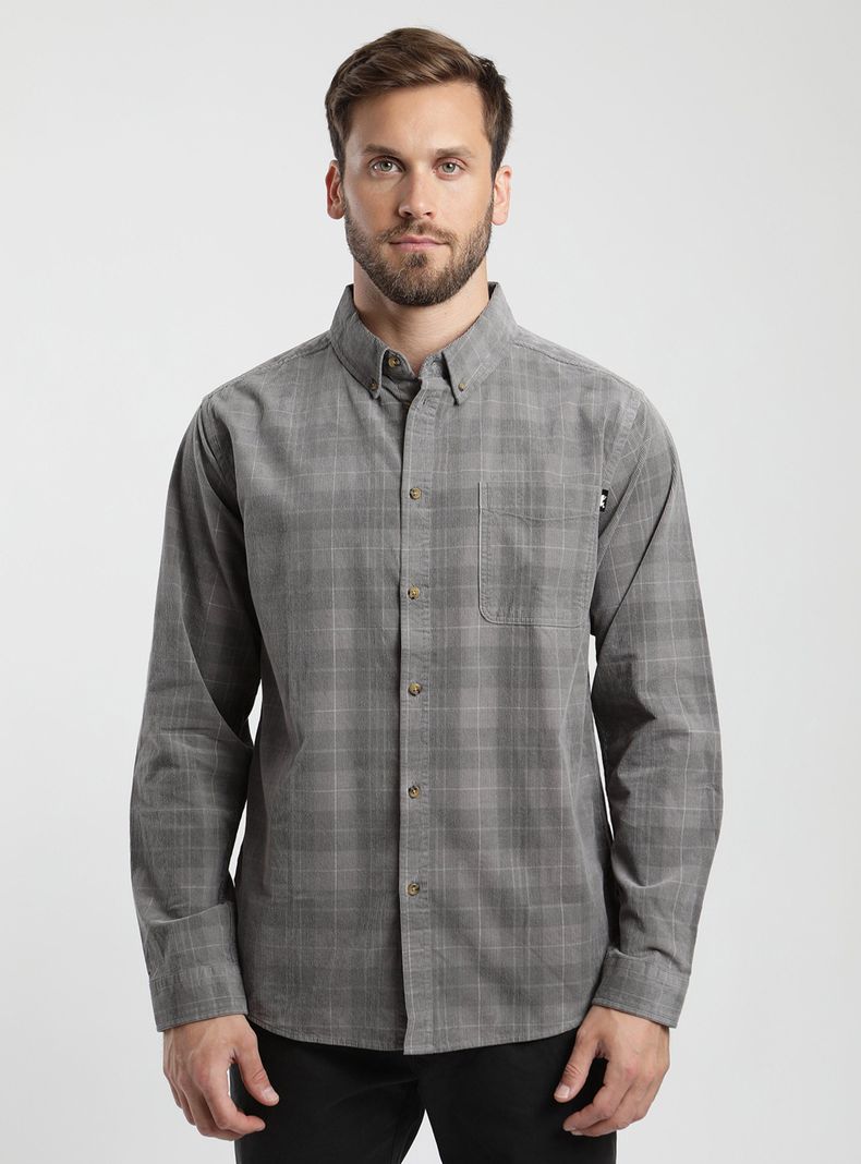 Camisa Modelo Corduroy Yarn Algodón Orgánico-0