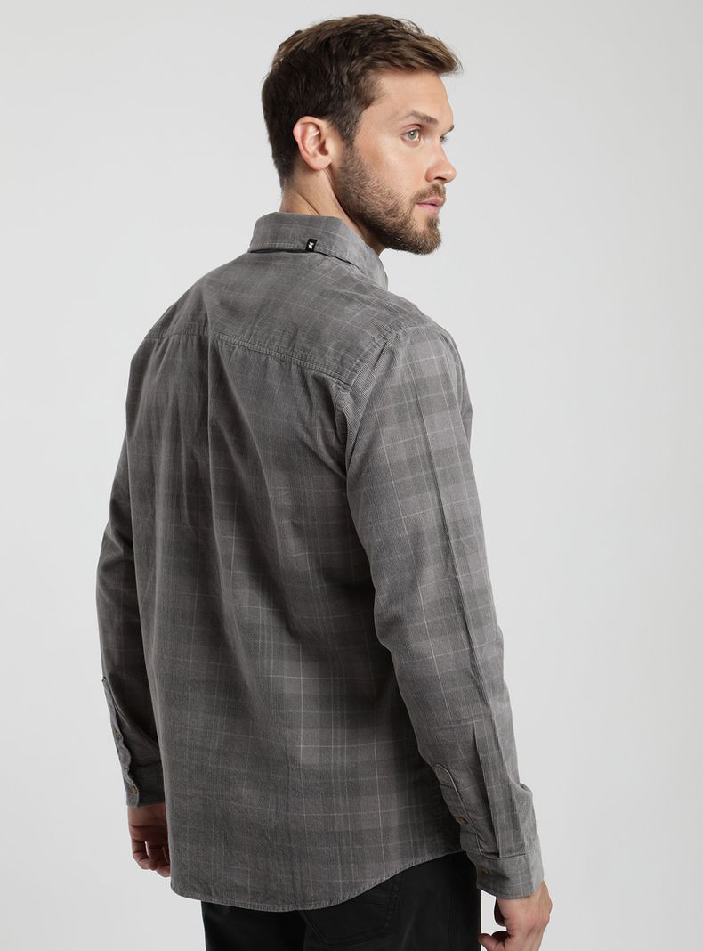Camisa Modelo Corduroy Yarn Algodón Orgánico-1