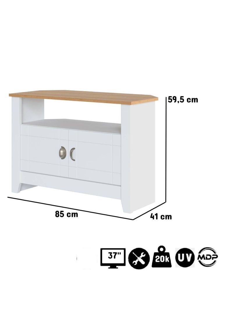 Rack Tv 37" Ludlow 2 Puertas-1