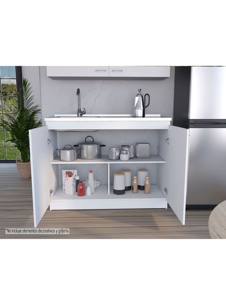 Mueble de Cocina Inferior Napoles 120 cm-5
