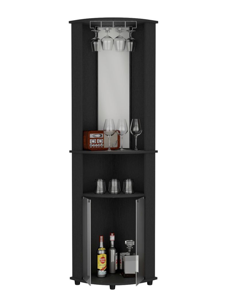 Bar Esquinero Modelo Chicago 189.9 x 45 x 45 cm MDP-0