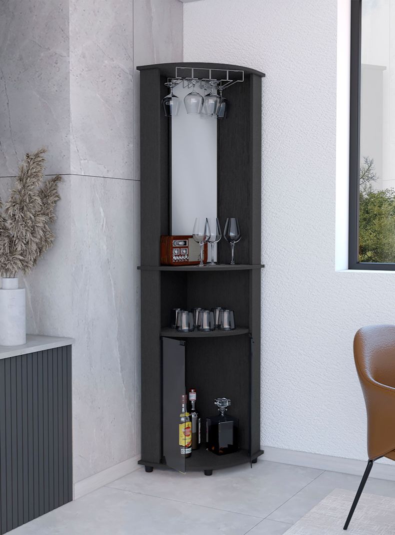 Bar Esquinero Modelo Chicago 189.9 x 45 x 45 cm MDP-5
